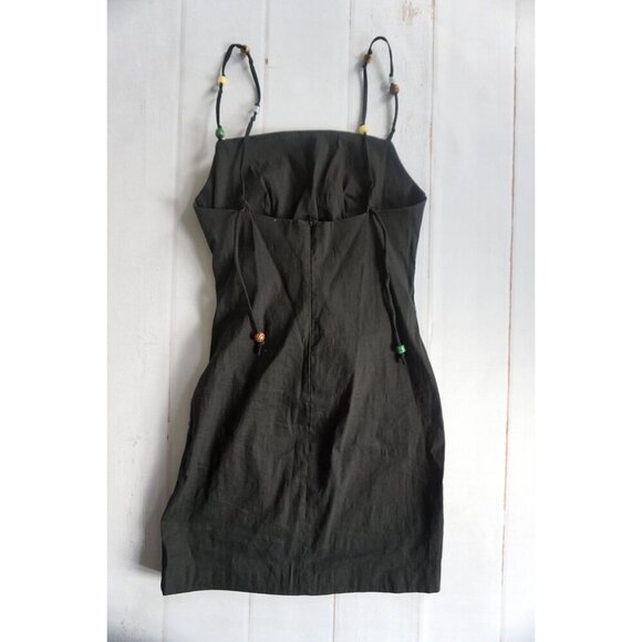 Zara Beaded Strap Mini Dress, Size S - Picture 7 of 11